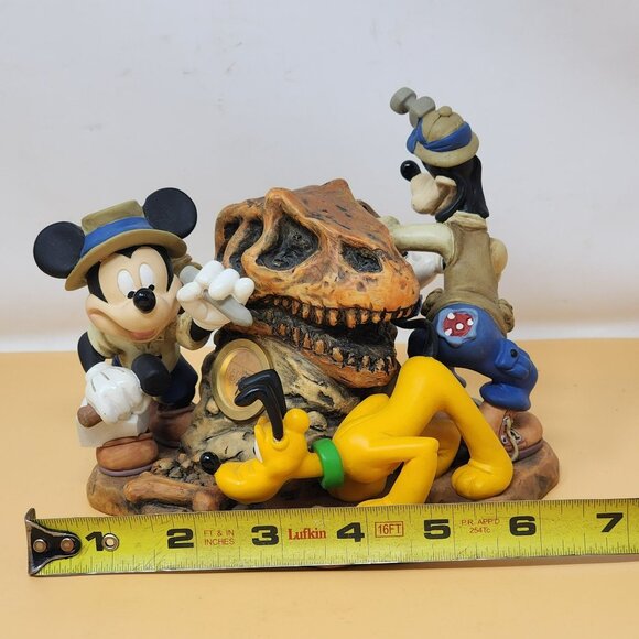Disney Animal Kingdom Figurine "Diggin In The Boneyard" Clock UNTESTED - Picture 11 of 13